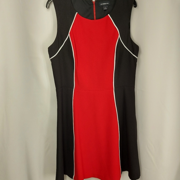 liz claibone size 14, Black and red Sleeveless - Picture 6 of 7